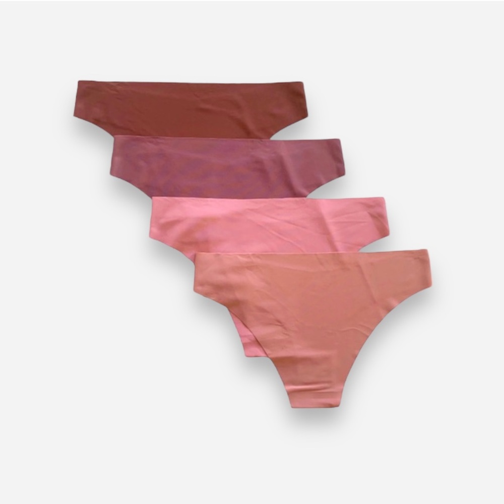 🌸New🌸 4pk seamless thong panty lot NWOT